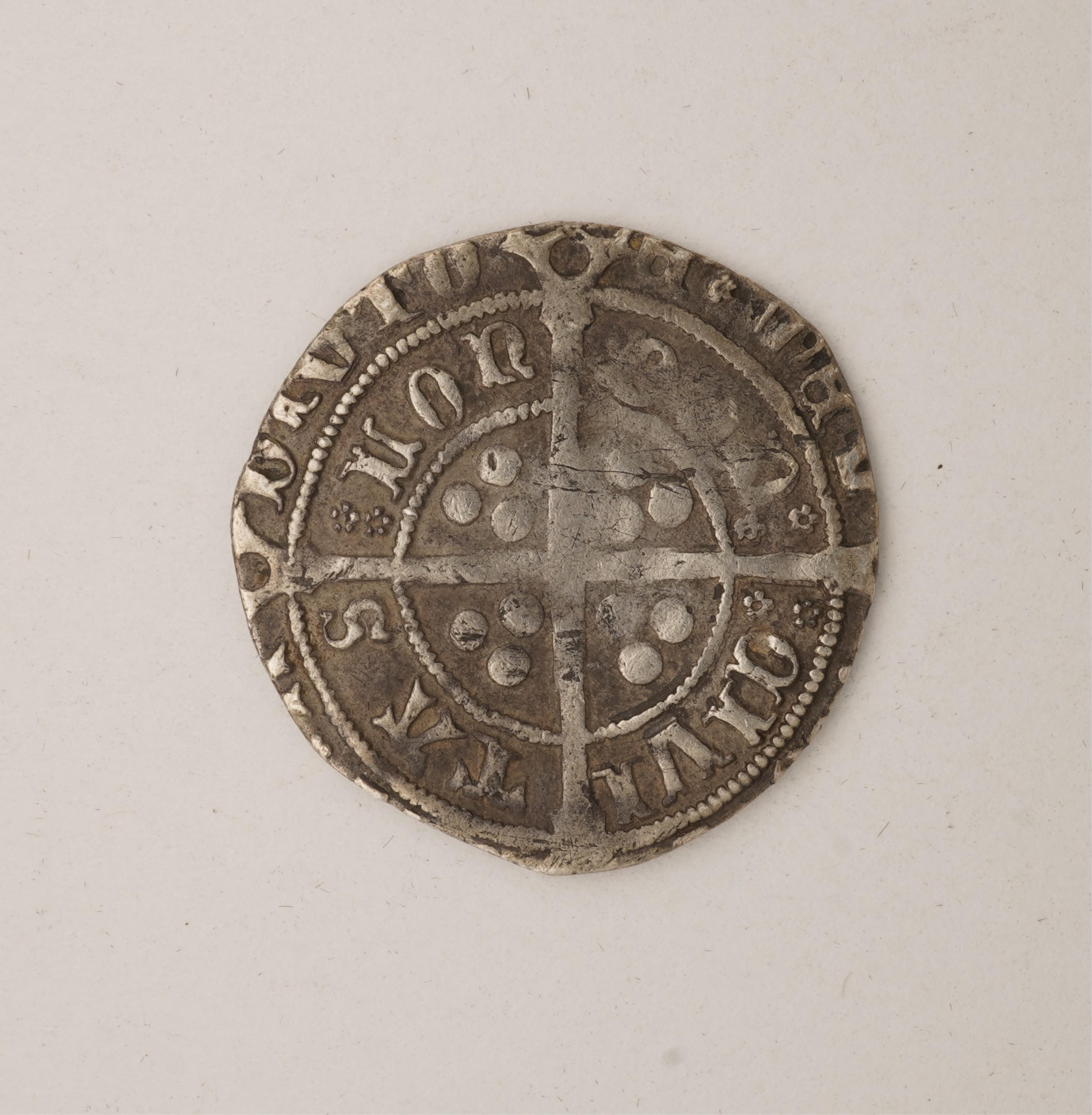 British hammered coins, Henry VI (1422-61), silver groat, mule?, 2.7g, irregular flan